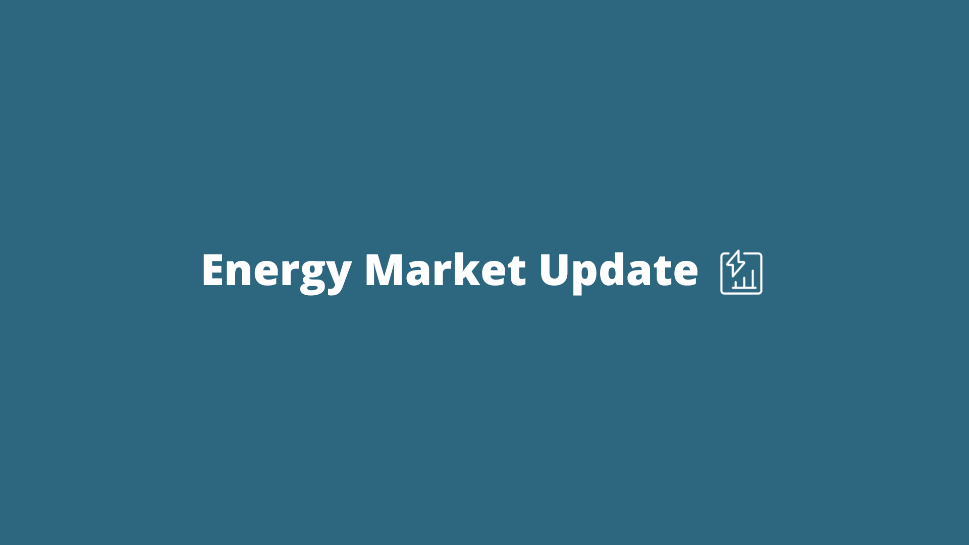 Energy Market Update Aug23
